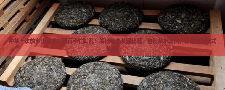 冲茶一次放多少茶叶