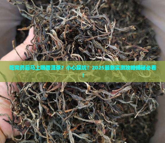 吃完药多久可以喝普洱茶吗