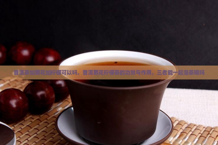普洱茶加菊花加柠檬可以吗