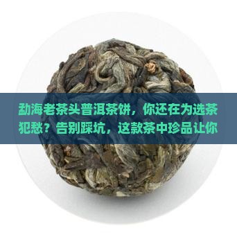 勐海老茶头普洱茶饼