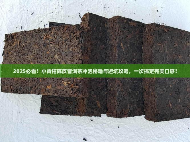 小青柑陈皮普洱茶怎么冲泡