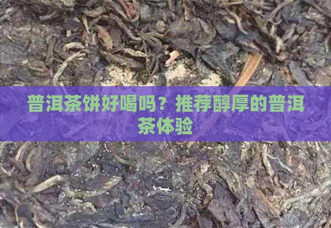 普洱茶饼喝着好喝吗