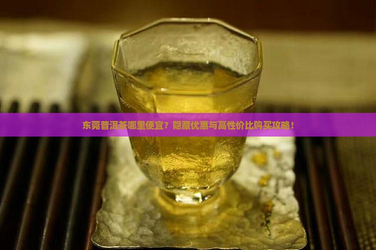 东莞普洱茶哪里便宜