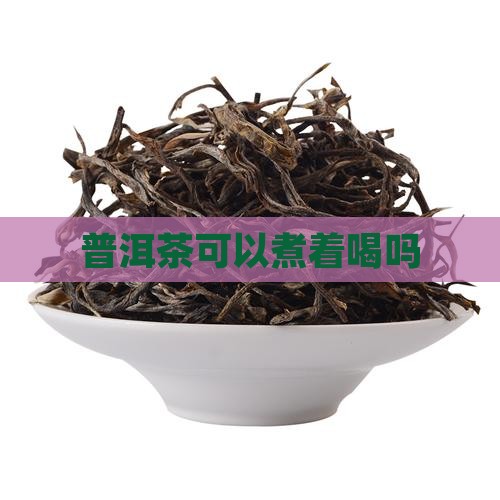 普洱茶能用来烧水喝吗