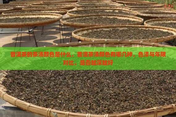 普洱茶的茶汤颜色是什么