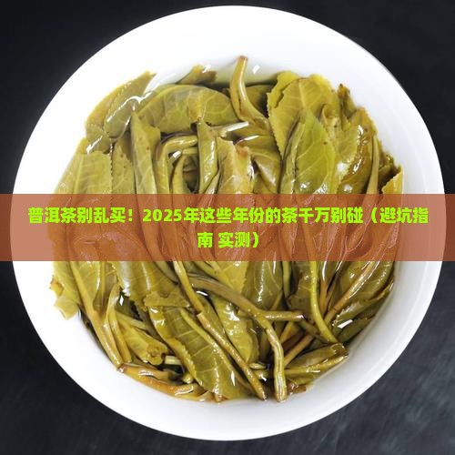 普洱茶不要买哪一年的