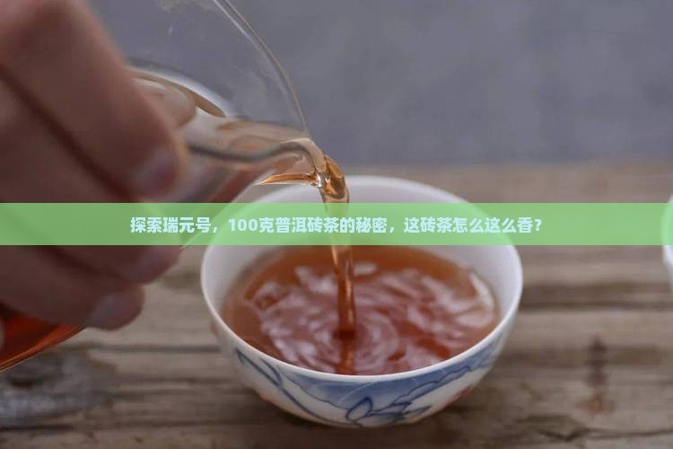 瑞元号普洱茶100克砖茶