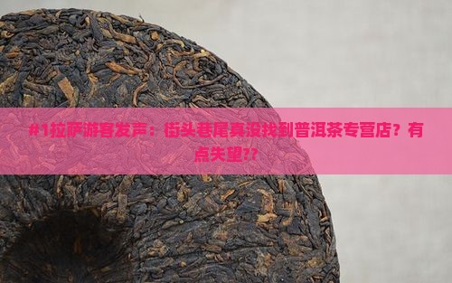 拉萨有没有普洱茶专营店