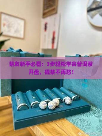 普洱茶开口撬盘