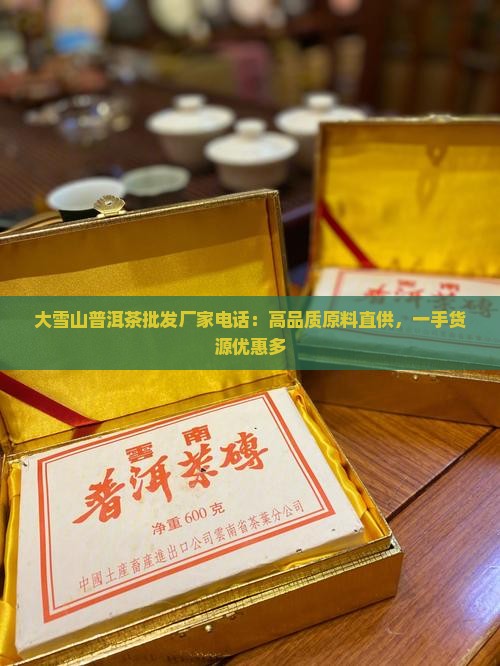大雪山普洱茶批发厂家电话