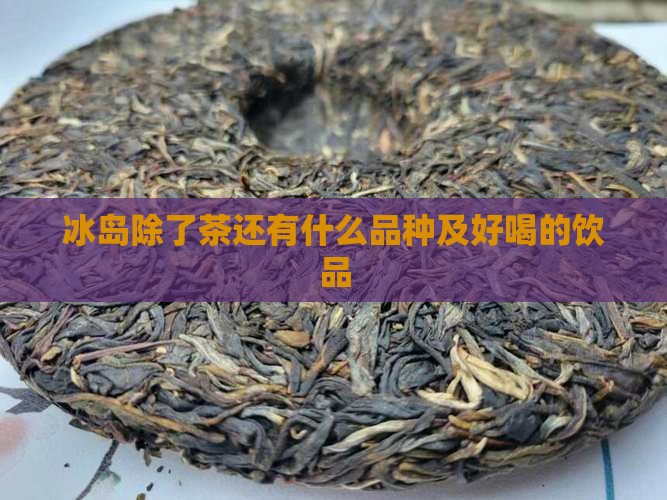 冰岛除了茶还有什么