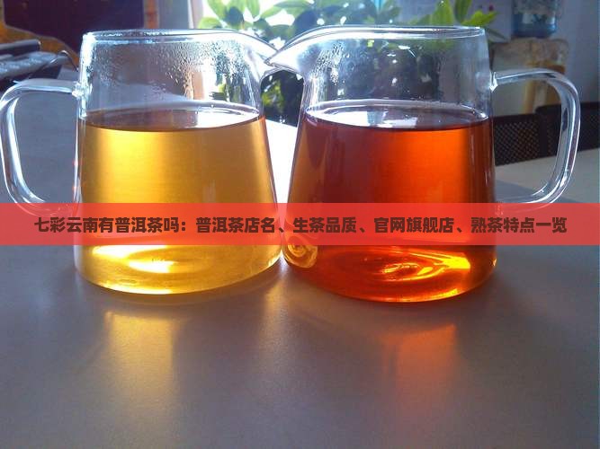 七彩云南有普洱茶吗