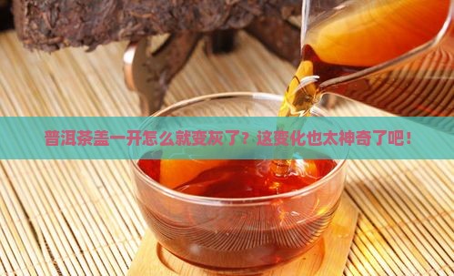 普洱茶盖开后变灰