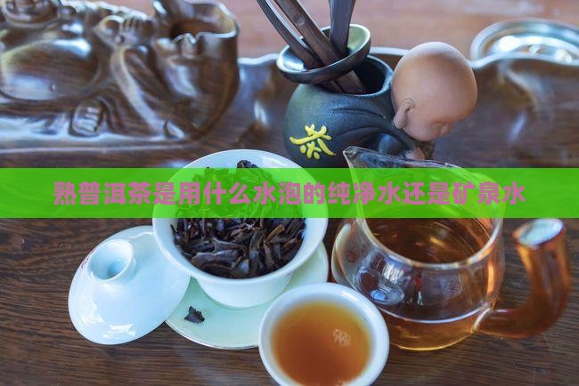 熟普洱茶是用什么水泡的