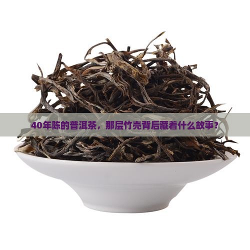 40年普洱茶竹壳