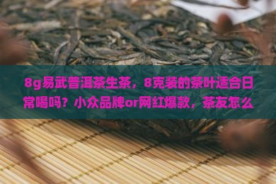 8g易武普洱茶生茶