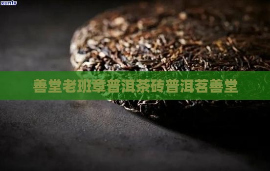 茗善堂老班章砖茶