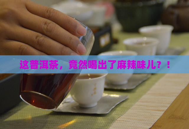 口感刺激的普洱茶
