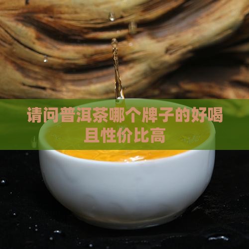 请问普洱茶哪个牌子的好
