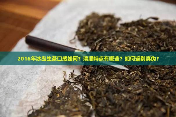 冰岛生茶2016清顺