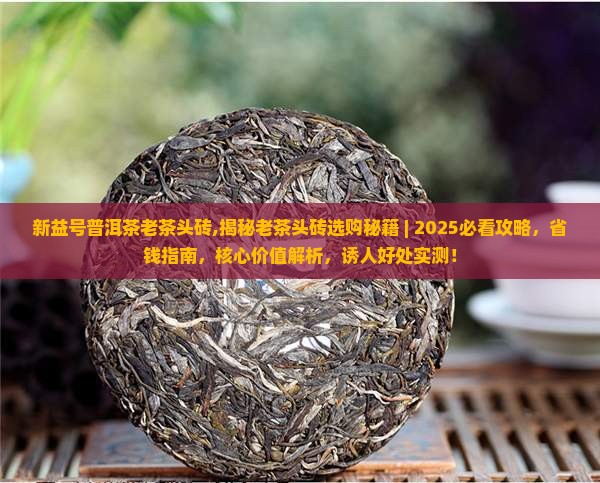 新益号普洱茶老茶头砖