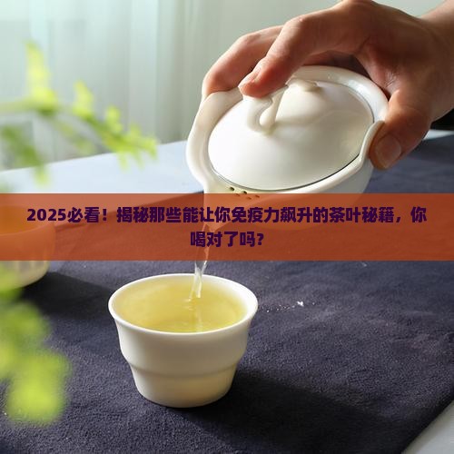 提升免疫力的茶叶