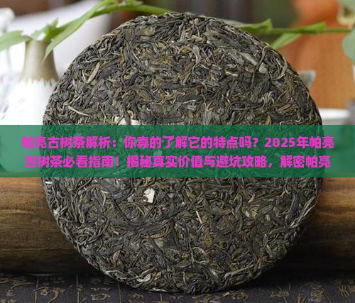 帕亮古树茶特点帕亮古树茶特点