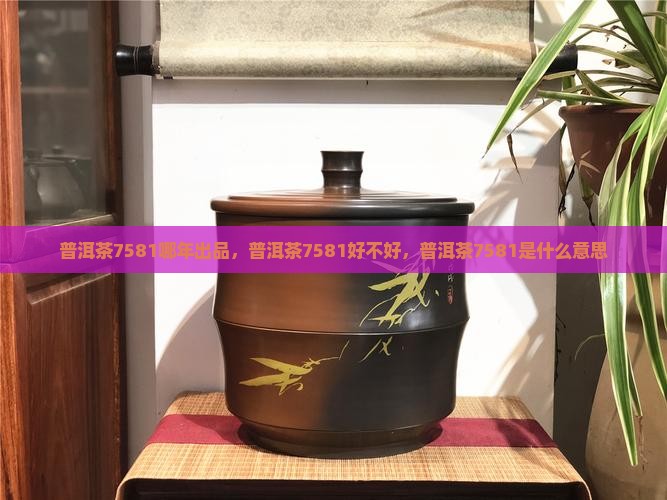 普洱茶7581哪年出品