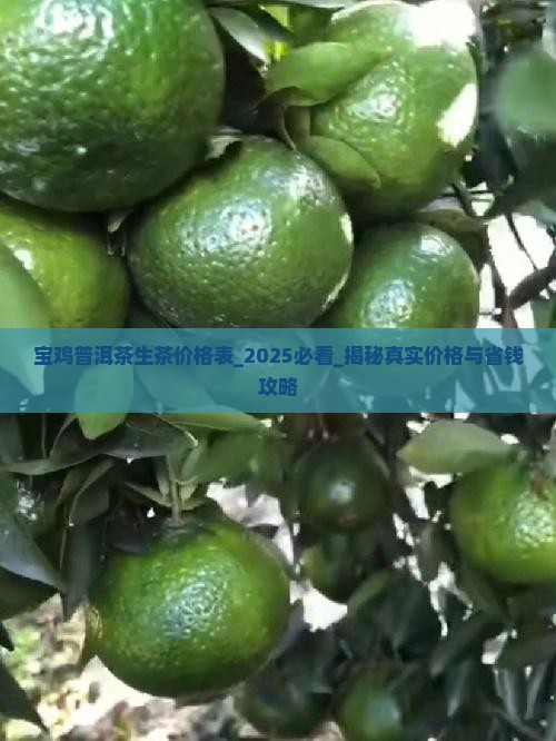 宝鸡普洱茶生茶价格表