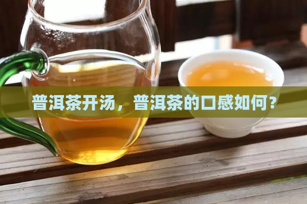 普洱茶开汤口感好吗