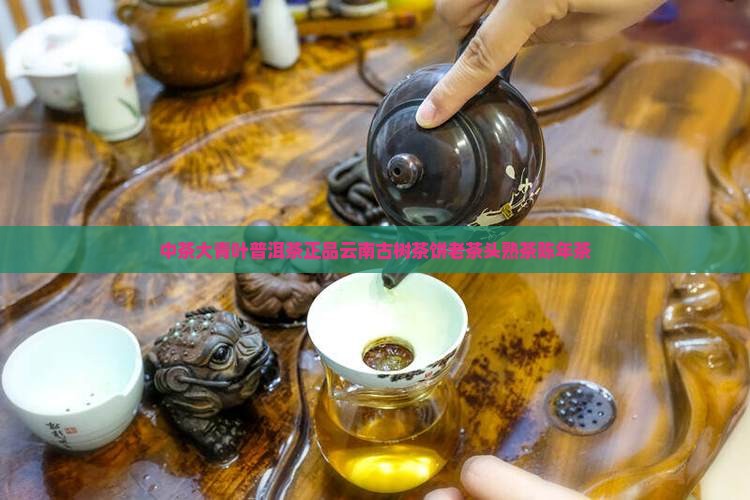 中茶大青叶普洱茶