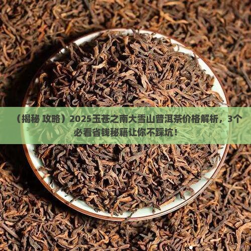 玉苍之南大雪山普洱茶价格