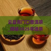 云县箐门口普洱茶