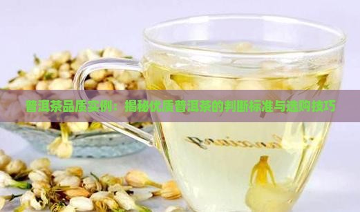 普洱茶品质实例