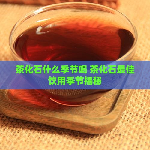 茶化石什么季节喝