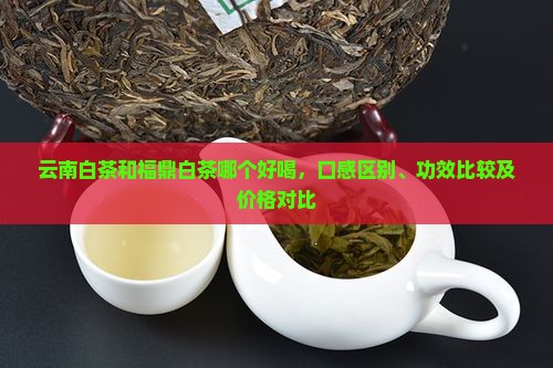 云南白茶和福鼎白茶哪个好喝