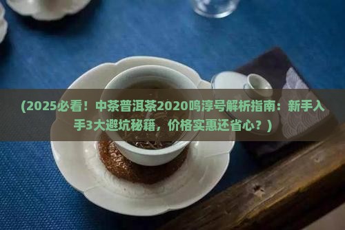 中茶普洱茶2020鸣淳号