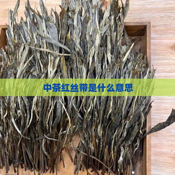 中茶红丝带是什么意思