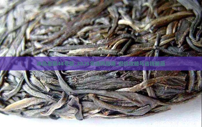 冰岛老寨44号茶