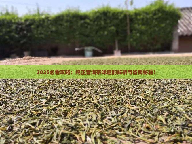 纯正的普洱茶味道