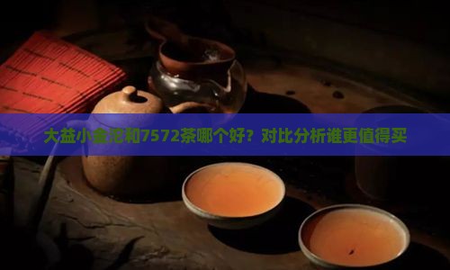 大益小金沱和7572茶哪个好