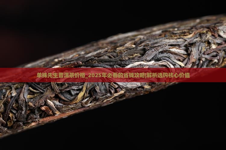 单株先生普洱茶价格