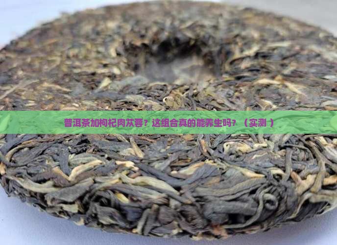 普洱茶加枸杞肉苁蓉 普洱茶加枸杞肉苁蓉