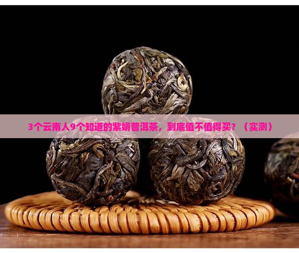 云南特产紫娟普洱茶
