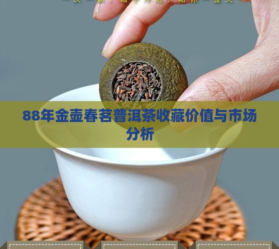 88年金壶春茗普洱茶
