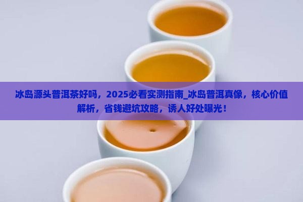 冰岛源头普洱茶好吗