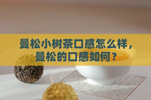 曼松小树茶口感怎么样