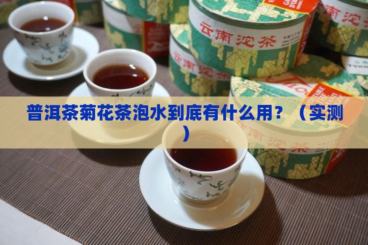 普洱茶菊花茶泡水功效