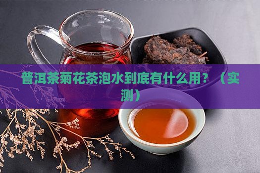 普洱茶菊花茶泡水功效