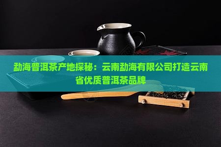 昌乐普洱茶饼产地
